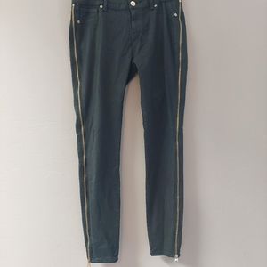 Ted Baker Double Side Zip Dark Blue Women Size 30